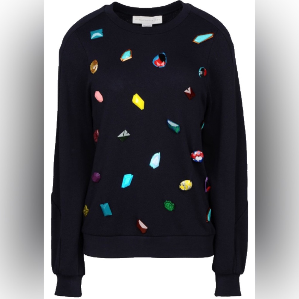 COMING SOON -Stella McCartney Embellished Jumper Sweatshirt EUC